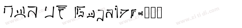 NEU DY Regular字体转换